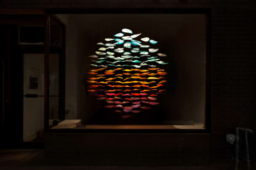 Horizon | Sculptures by The Goodman Studio. Item made of glass