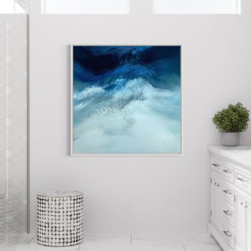 Secrets of the Sea Canvas Print | Prints by MELISSA RENEE fieryfordeepblue  Art & Design. Item composed of canvas in contemporary or coastal style
