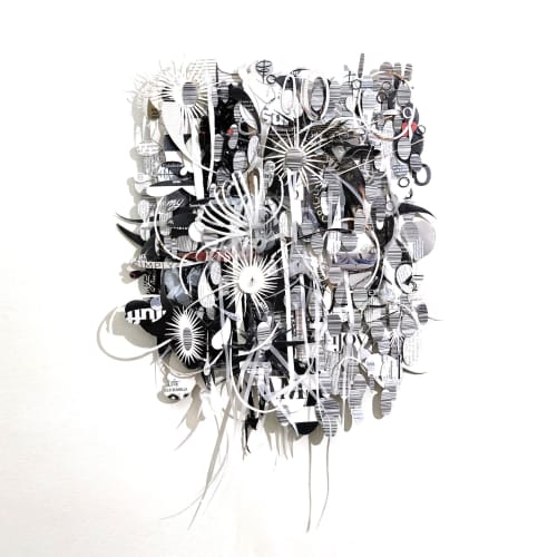 Spinneret | Mixed Media by Aurora Robson. Item composed of paper & synthetic