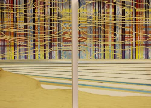 Everything Fells Better In The Twilight | Oil And Acrylic Painting in Paintings by Mark Bueno. Item composed of wood and synthetic