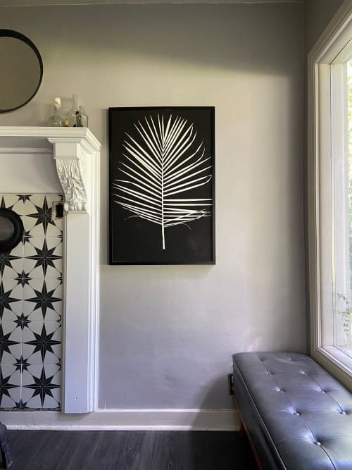 Palm Leaf Print | Prints by Erik Linton. Item composed of paper
