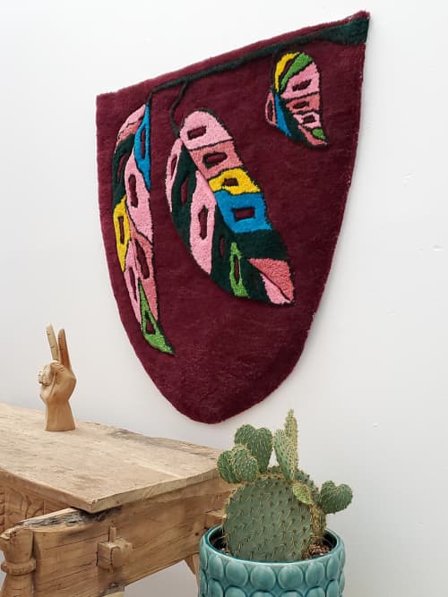 Adansonii Wall Hanging | Wall Sculpture in Wall Hangings by Andie Solar | Myra and Jean | Big Whale Consignment in Seattle. Item made of fiber
