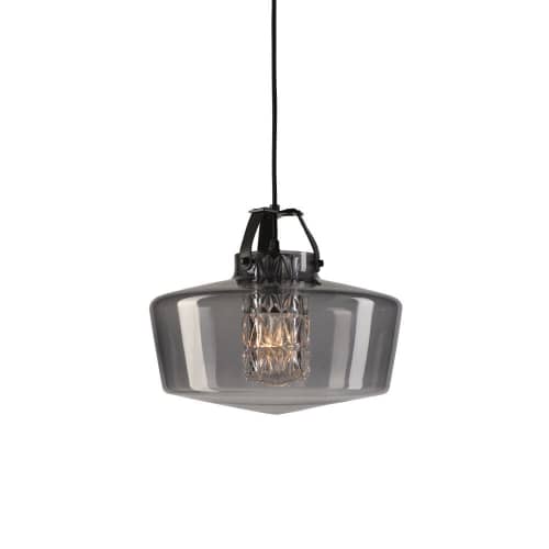 Addicted To Us Pendant | Pendants by Marie Burgos Design and Collection. Item made of glass