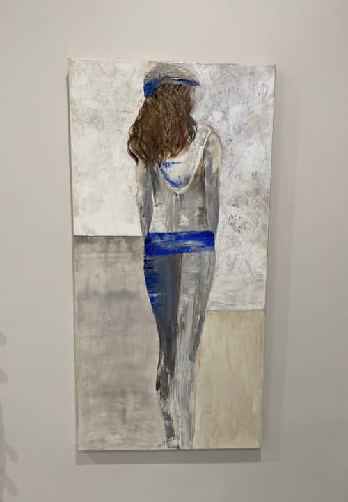 Lady in Blue | Paintings by Marilyn Landers