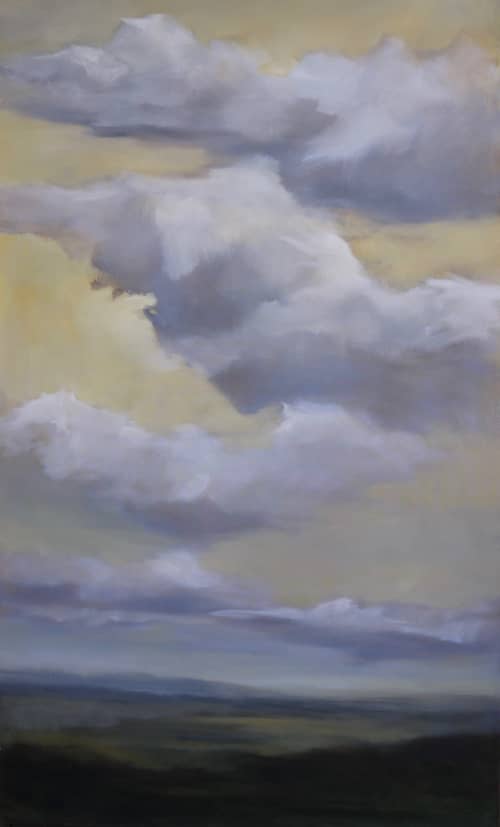 2021 Big Sky | Oil And Acrylic Painting in Paintings by Caroline Adams. Item composed of canvas and synthetic