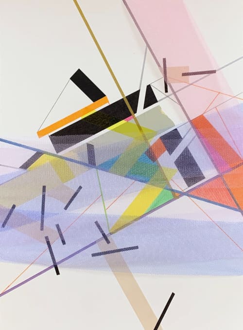 Le voile de Wiidjoono 1 | Oil And Acrylic Painting in Paintings by Philippe Halaburda. Item composed of canvas