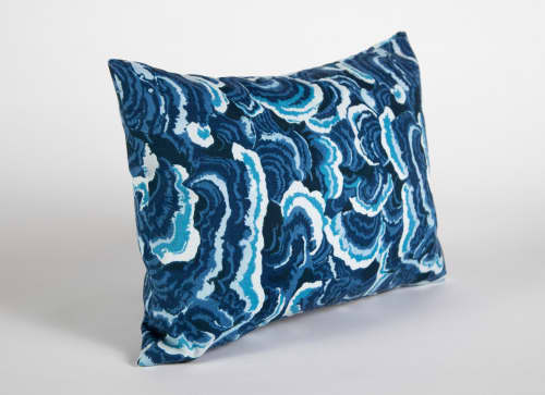 Small Contemporary Kendall Wilkinson in Woodlands Pillow | Pillows by Parallel. Item composed of cotton
