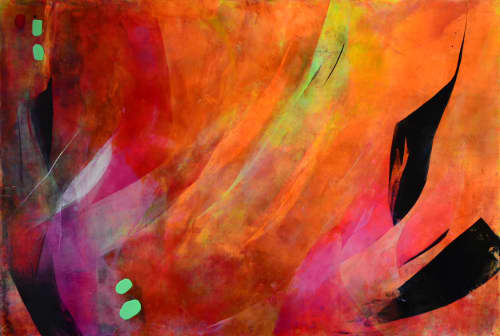 Segment of a journey | Paintings by Kimbal Quist Bumstead. Item made of wood with synthetic