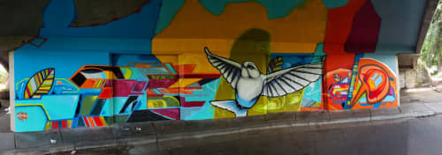 Underpass Mural In Medford By John Osgood 