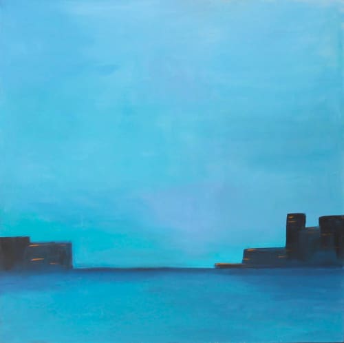 skyline | Paintings by Cecilia Arrospide