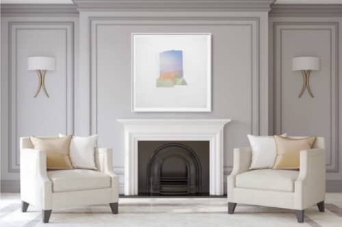 Nothing Else Print (framed) | Prints by Dyanna Dimick (DYD ART). Item made of paper works with minimalism style