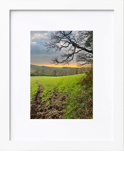 Sundown on East Emlett | Photography by KNOF design. Item works with contemporary & country & farmhouse style