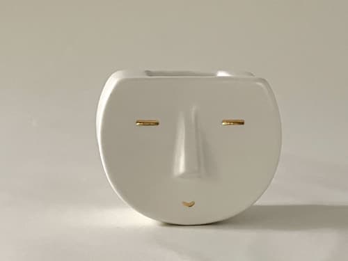 Sunshine Sam Vase | Vases & Vessels by Kristina Kotlier. Item made of ceramic