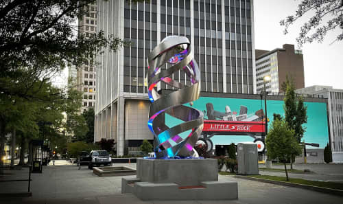 Helios | Public Sculptures by Innovative Sculpture Design. Item made of steel