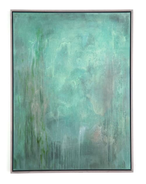Emerald Luster | Paintings by El Løvaas