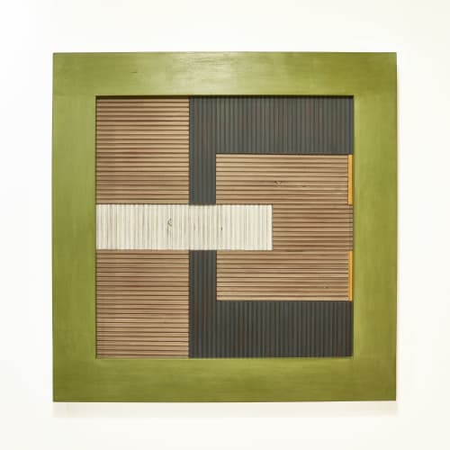 untitled | Wall Sculpture in Wall Hangings by Wendy Maruyama Studios. Item composed of wood