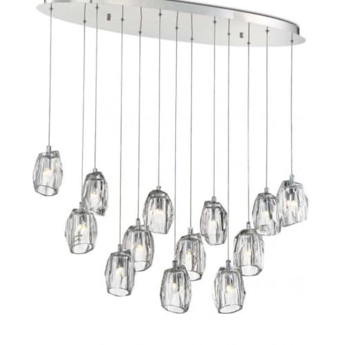 AM1142 DIFFI | Chandeliers by alanmizrahilighting | New York in New York. Item composed of glass