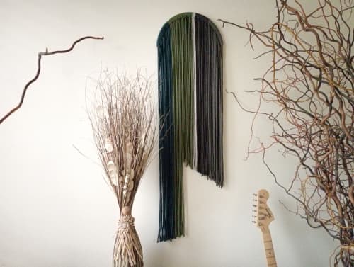Macrame Wall Décor ,Macrame Wall Art, Fiber Art, Boho Wall | Tapestry in Wall Hangings by Magdyss Boutique. Item made of fiber