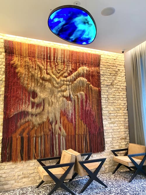 Iconic Neringa Hotel in Vilnius centre with a seaside concep | Pendants by Pleiades lighting | Neringa Hotel in Vilnius