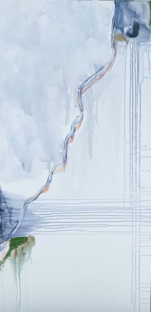 Synergy | Oil And Acrylic Painting in Paintings by Donna Benedetto Art. Item made of canvas