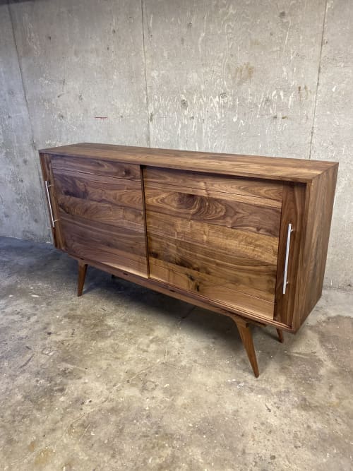 The Gunnison Credenza | Storage by Handhold Studio. Item made of oak wood compatible with modern and urban style