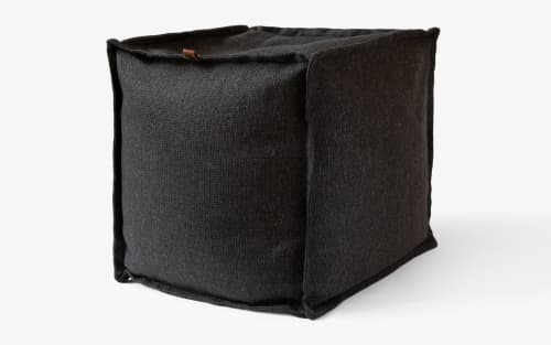Natur Pouffe | Pillows by LAGU. Item composed of fabric