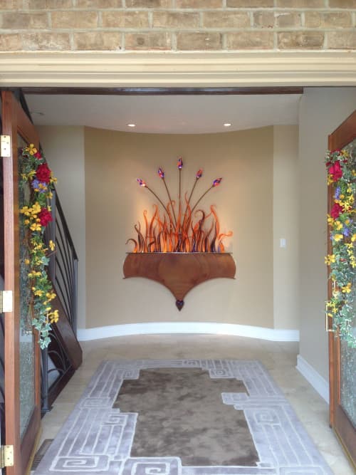 Living Warmth  "Reed Series" | Sculptures by Chris Nordin Studios