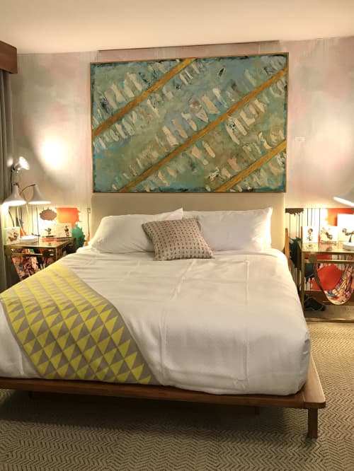 Marina Memories | Mixed Media by LESLIE MORGAN ART | Venice Beach in Los Angeles. Item made of wood & synthetic