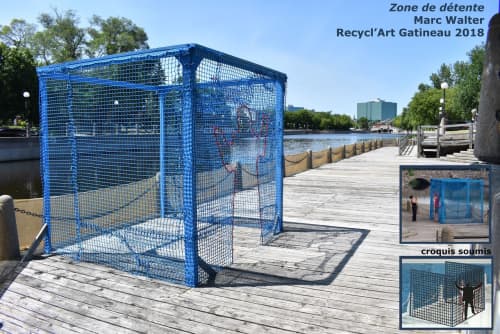 Zone de détente | Public Sculptures by Marc WALTER