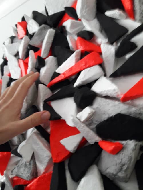 EVEREST | Wall Sculpture in Wall Hangings by Stefano Gramantieri. Item composed of synthetic