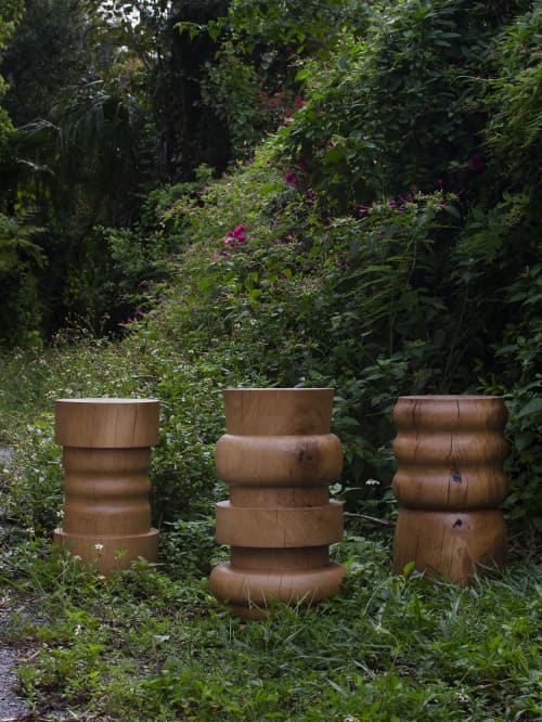 Stool Table #2 | End Table in Tables by Jib Projects. Item made of oak wood compatible with minimalism and contemporary style