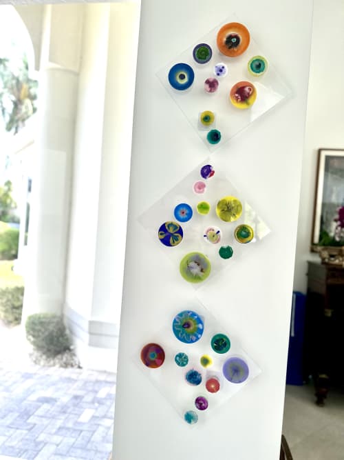 Discobolo San Francisco | Wall Sculpture in Wall Hangings by Wall Art Object by Betti Brillembourg. Item composed of synthetic in modern or transitional style