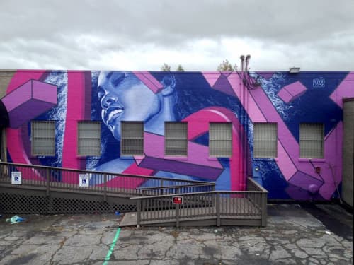 Into the Universe of Design and Art | Street Murals by Kevin Ledo | Miami Ad School in Atlanta