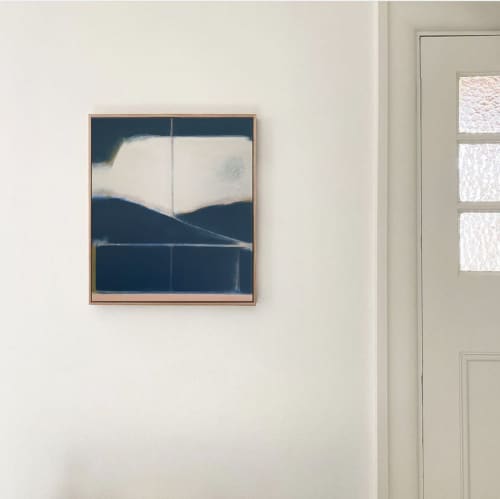'Before Dusk', original painting by Sarah Kelk - SOLD | Oil And Acrylic Painting in Paintings by Sarah Kelk. Item composed of canvas & synthetic