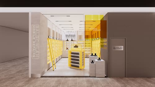 Mobile Repair | Interior Design by Studio Hiyaku | Stockland Balgowlah in Balgowlah