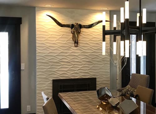 Longhorn - Copper Chain | Ornament in Decorative Objects by Gypsy Mountain Skulls | Iron Mountain in Salt Lake City. Item works with boho & country & farmhouse style