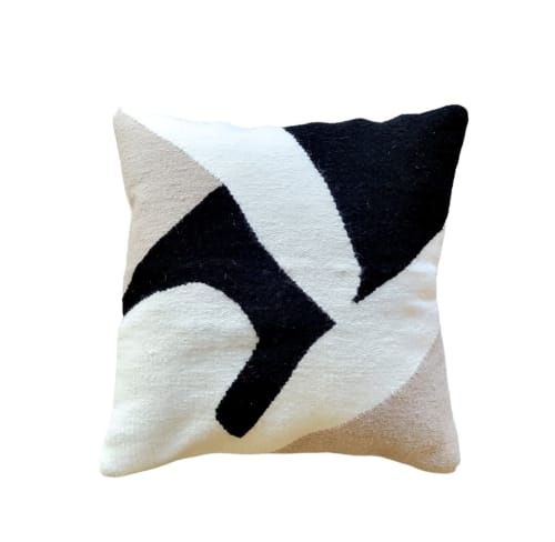 Amaya Handwoven Throw Pillow Cover | Cushion in Pillows by Mumo Toronto. Item made of fabric