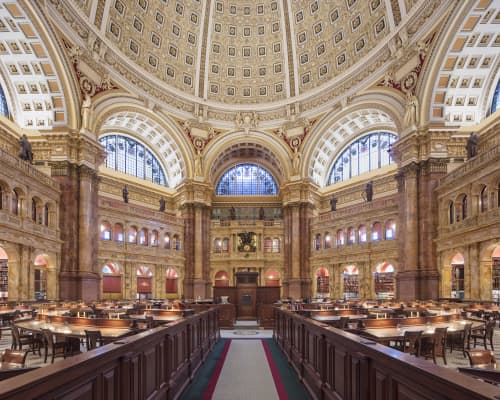 Library of Congress | Photography by Reinhard Görner. Item composed of paper