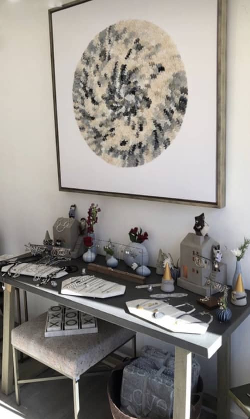 Silver Oak | Mixed Media by Vero Gonzalez Ugarte | MiXX Projects + Atelier in Telluride. Item composed of canvas & paper