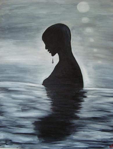 Still water | Oil And Acrylic Painting in Paintings by Elena Parau