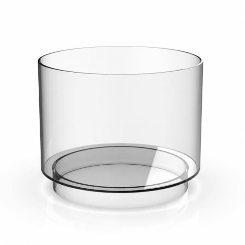 14-Inch Clear Acrylic Floor Planter | Vases & Vessels by Lumaclare