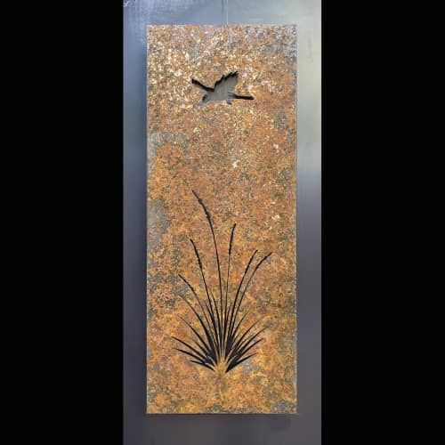 Kestrel | Sculptures by The Oxide Studio. Item composed of steel compatible with minimalism and mid century modern style