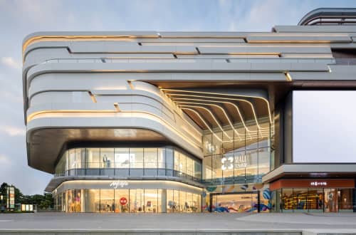 10 Design Completes Lakefront Shopping Mall in Zhuhai | Architecture by 10 DESIGN | Zhuhai International Airport in Zhuhai