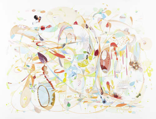 The Freshmaker | Mixed Media by Aurora Robson. Item composed of glass and paper