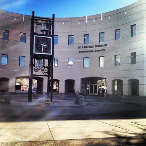 Clock of Dreams | Public Sculptures by Evelyn Rosenberg | New Mexico State University in Las Cruces