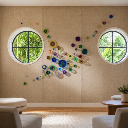 Largo Tide/ Sold | Ornament in Decorative Objects by Wall Art Object by Betti Brillembourg. Item compatible with contemporary style