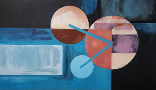 Gears | Oil And Acrylic Painting in Paintings by Keith Doles | Lofts at Murray Hill in Jacksonville