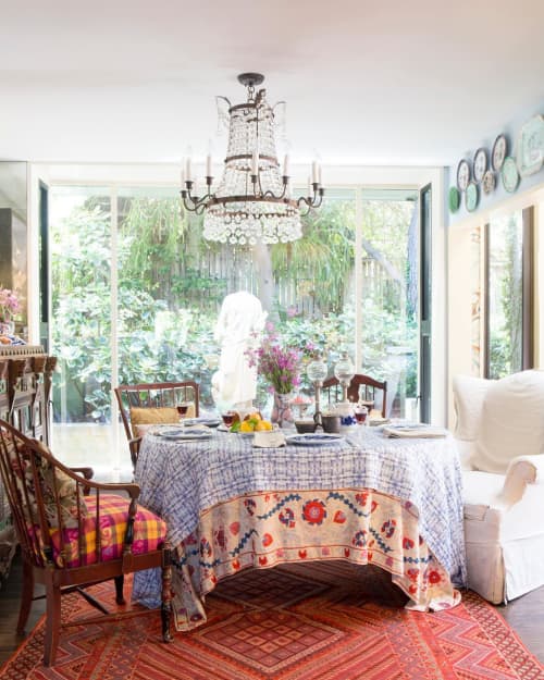 Fabric Tablecloth | Linens & Bedding by Philomela Textiles & Wallpaper. Item composed of cotton