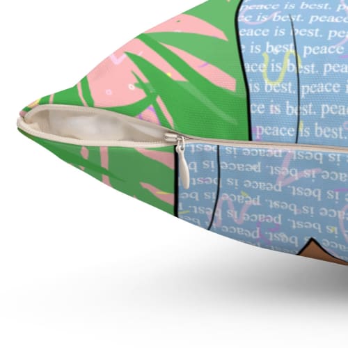 "Going on a Trip" Pillow | Pillows by Peace Peep Designs. Item made of synthetic