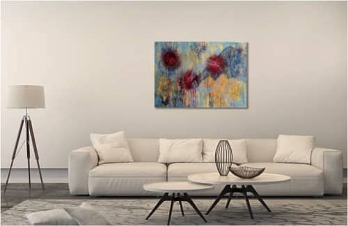 Experiencing the joy of Ananda | Oil And Acrylic Painting in Paintings by Elena Parau